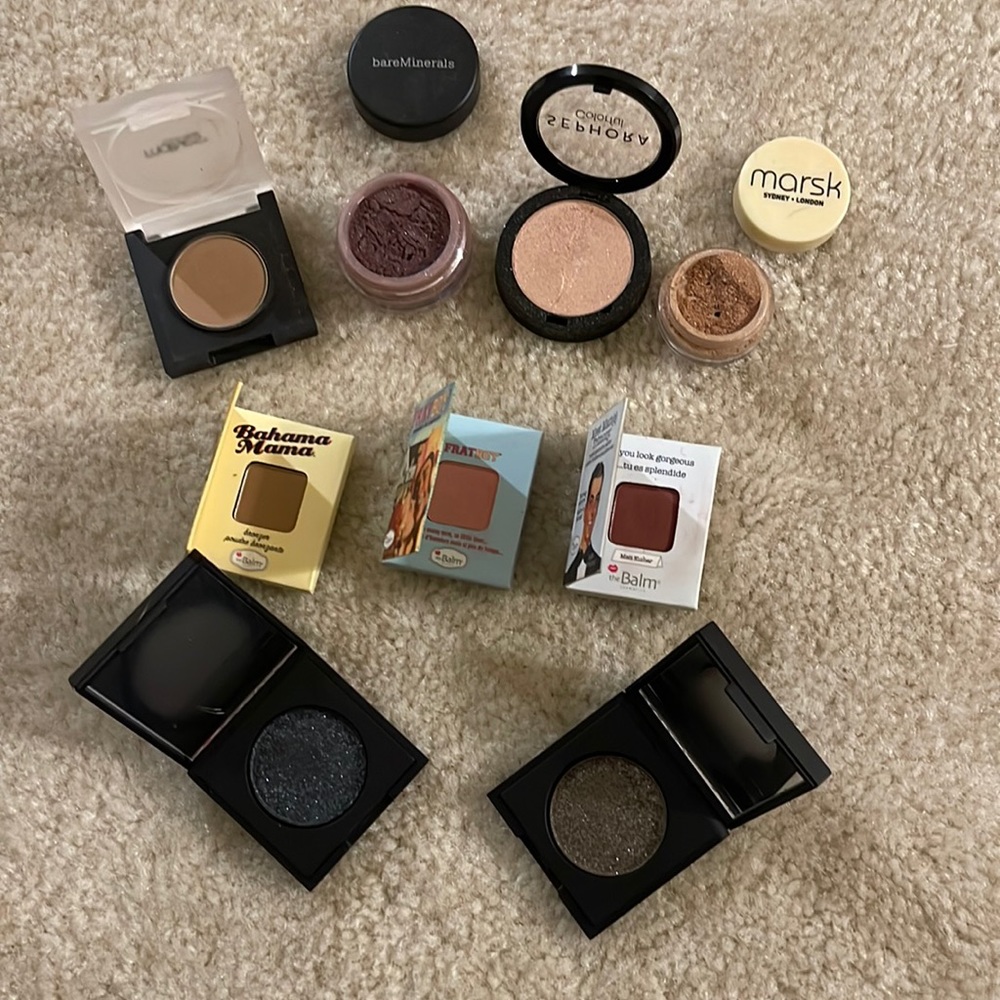 9 single eye shadow bundle